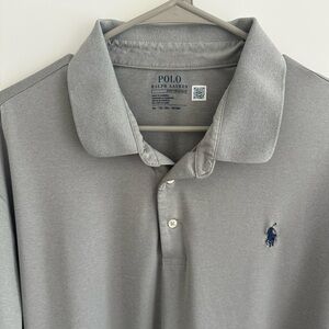 Polo Ralph Lauren Men’s XXL Gray Performance Polo Shirt